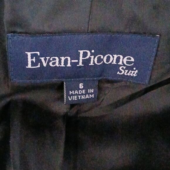 Evan Picone Blazer suit jacket business court office professional Sz 6 EUC - Picture 9 of 9
